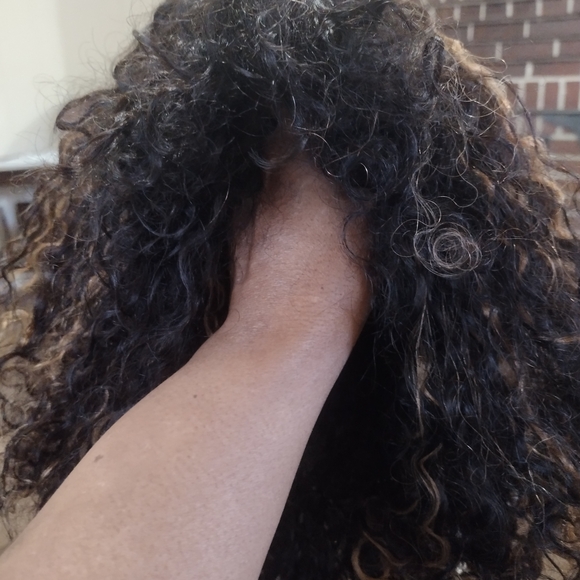 Women's Hair Wig - Black - Picture 5 of 6